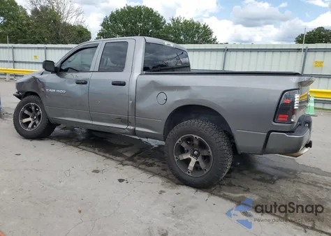 2012 Dodge Ram 1500 St из США, поврежденный, VIN 1C6RD7FT7CS282482